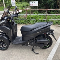 【YAMAHA トリシティ155 大人カスタム　側車付き登録　トライク　普通免許の画像