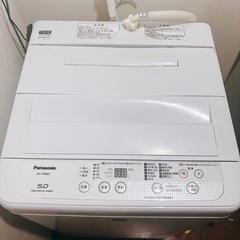 【決まりました】Panasonic 洗濯機 の画像