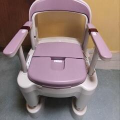 ポータブルトイレ 簡易トイレ  介護の画像