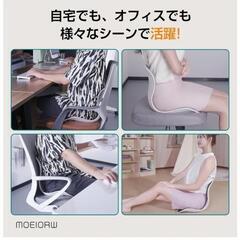 腰痛対策椅子【ドイツ レッド•ドット賞受賞製品】姿勢  腰サポート 椅子 Moeiorw 骨盤サポ ートチェア 骨盤から腰をサポ ート 高反発メモリー綿 腰当て 姿勢補正 オフィスバランス椅 子 軽量 持ち運び簡単 椅 子や床に置いて座るだけ 猫背改善 腰が痛くならない オフィス テレワーク (グレー)


の画像