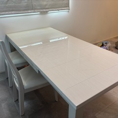 20万のダイニング　延長可能テーブル　オシャレですの画像