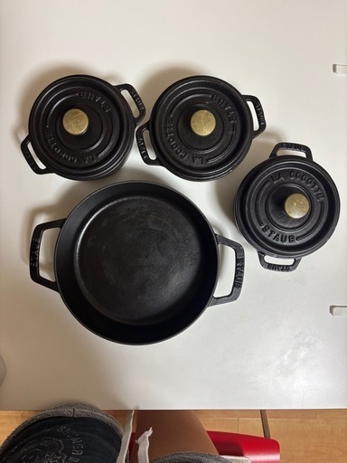 staub ストウブ 4点セット