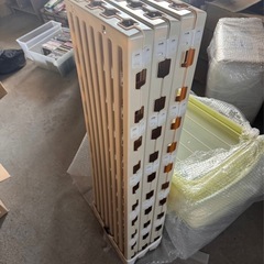 k247 すのこベッド　プラスチック 軽量コンパクト　の画像