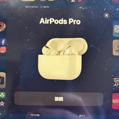 AirPods Pro 第1世代 ジャンク ノイズ ケース付き 修理用 部品取り用 箱ありの画像