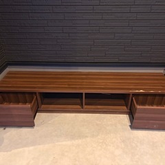 【7月中取引】【ガレージ内保管品】テレビボード 180cm幅の画像
