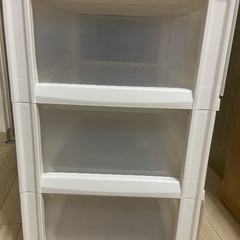 衣類収納ボックス(2個)の画像