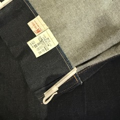 デニム　カーテンの画像