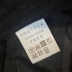 the north face キャップの画像