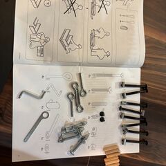 IKEA ベビーベッド　SUNDVIK スンドヴィーク　マットレス＆防水シーツつきの画像