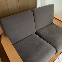 無印 ウレタンポケットコイル2シーターの画像