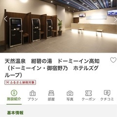 高知よさこい祭り8/12(火)宿泊2名分【高知駅近 宿泊権利】ドーミーイン高知 セミダブルルームの画像