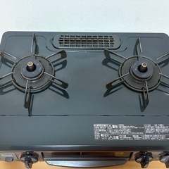 　【Rinnai製】ガスコンロ 2口/プロパン用の画像