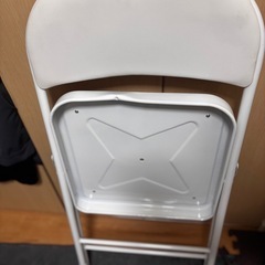 折りたたみデスク チェアーの画像