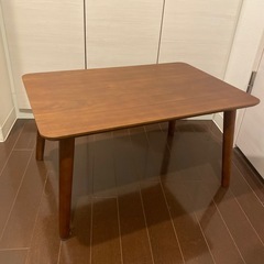 本日受け取り可能な方！天然木ミニテーブル　サイドテーブルにも