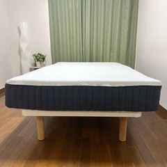 買い替えに伴うマットレスの回収無料✨アウトレット品で極美品！エマハイブリッドV2✨セミダブルサイズマットレス！②の画像