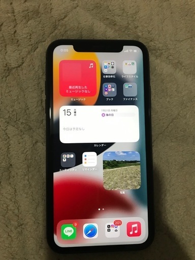 iPhone11 64G ブラックsimフリー