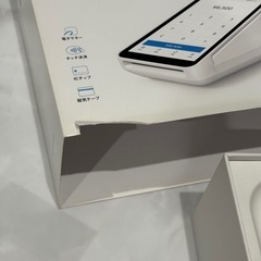 (決まりました)決済端末　square Terminal 本体とレシート20巻付き！の画像