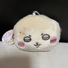 【7月まで】ちいかわぬいぐるみパスケースポーチラッコさん