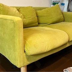 訳あり！お得！無印ソファ！2シーター　の画像