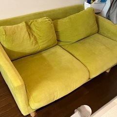 訳あり！お得！無印ソファ！2シーター　の画像
