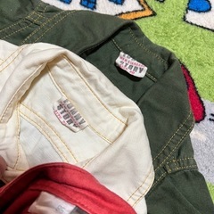 2. 70サイズ 子供服 ロンパース 作業着 作業服の画像