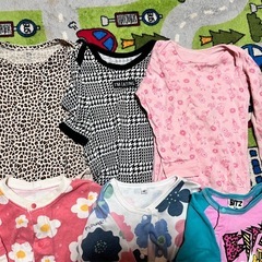 4. 70サイズ 子供服 ロンパース 長袖 の画像