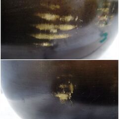 昭和レトロ　道安風炉　高さ21×幅34×奥行34 　茶道具　煎茶道具 時代物　アンティーク　金属工芸 伝統工芸　骨董　火鉢の画像