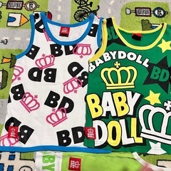 5. BABYDOLL 100サイズ 子供服 タンクトップの画像