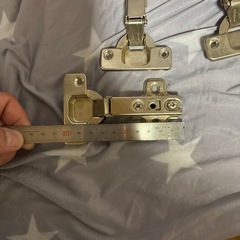 DIY　ドア蝶番　12個の画像