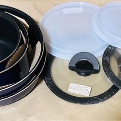 T-fal ingenio サファイアセット 9点の画像