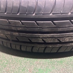 14インチ4.5J4穴PCD100軽自動車夏アルミセット中古の画像