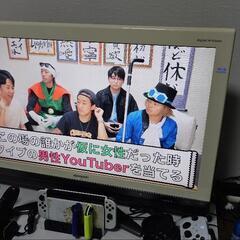 テレビ　SHARP　AQUOSの画像