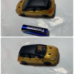マクドナルド ハッピーセット トミカ GRカローラ ゴールドの画像