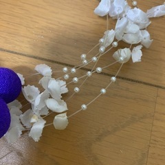 成人式　着物　髪飾りの画像