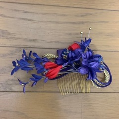 成人式　着物　髪飾りの画像