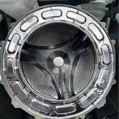 分解洗浄済み SHARP ドラム式洗濯乾燥機 ES-S7H-WL 2022年製の画像