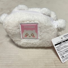 【7月まで】ちいかわ ふわふわミニキャラメルポーチの画像