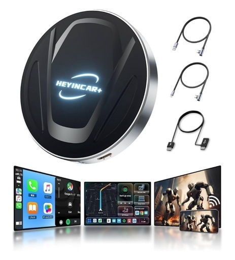 ⭐️新品未使用⭐HEYINCAR+ CarPlay AI Box Android 13アタブター