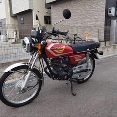ホンダ　CG125　キャブ車の画像