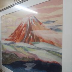 富士山の絵の画像
