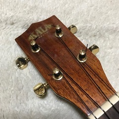 Kala カラ コア ソプラノロングネック ウクレレ 美品 ソフトケース付の画像