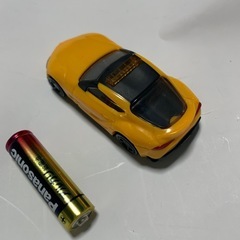 マクドナルド ハッピーセット トミカ GRスープラセーフティカー の画像