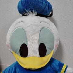 【新品】ドナルドダックビッグサイズぬいぐるみの画像