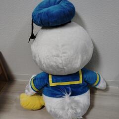 【新品】ドナルドダックビッグサイズぬいぐるみの画像