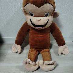 【新品】おさるのジョージ　ビッグぬいぐるみの画像