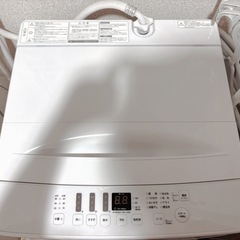 お譲り先が決まりました 無料　洗濯機　ハイセンス　Hisense AT-WM5511-WHの画像
