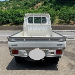 平成14年　ハイゼットトラック　5MT　4WD　軽トラ　低走行　一時抹消の画像