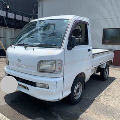 平成14年　ハイゼットトラック　5MT　4WD　軽トラ　低走行　一時抹消の画像