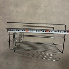 キッチン 戸棚下 吊り下げ収納の画像