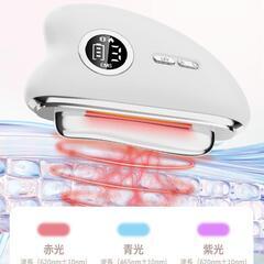 【新品】電動カッサ 美顔器 EMS 温感 LED フェイスボディ 引き上げ 男女兼用の画像